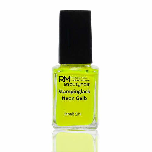 5ml stamping lack neon gelb - 5ml,