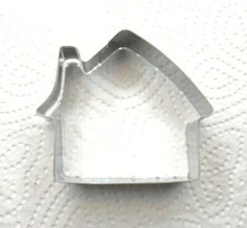 Ausstechform Haus 62x68 mm Edelstahl Keks Ausstecher