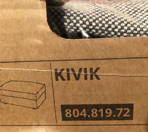 Ikea kivik bezug hocker - kivik,