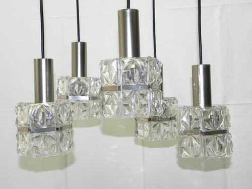 Kristall glas deckenlampe - kristall,