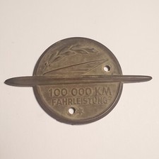 Opel Autoplakette 100000 Km Fahrleistung, Auszeichnung, Abzeichen