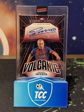 Andres Iniesta Volcanic Auto 10/10 Obsidian 23/24 Barcelona Spanien SSP
