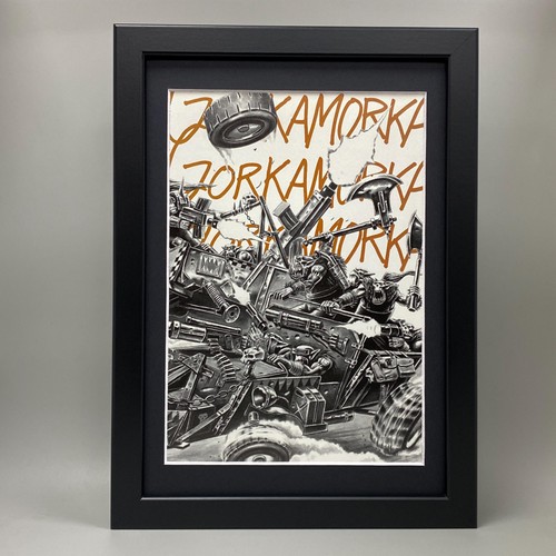 Gerahmte orks gorkamorka - gerahmte,