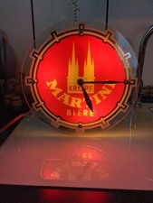 Halux Reklame Uhr Werbung