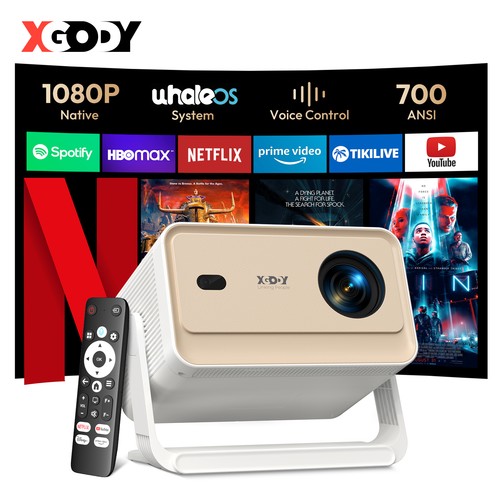 Xgody beamer 25000lms - 4k,
