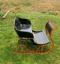 Alter Schlitten zum Schieben voll funktionsfähig