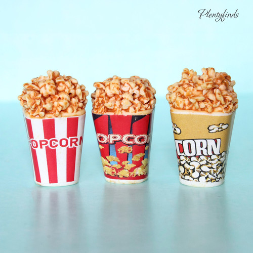 Miniatur popcorn lebensmittel - miniatur,