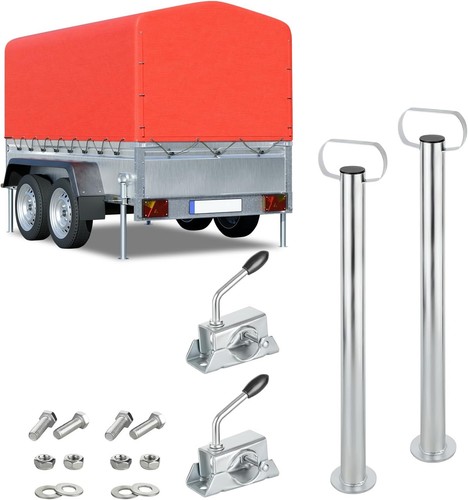 Anhänger stützen mit - 2,