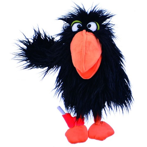 Living puppets handpuppe rabe - puppets,