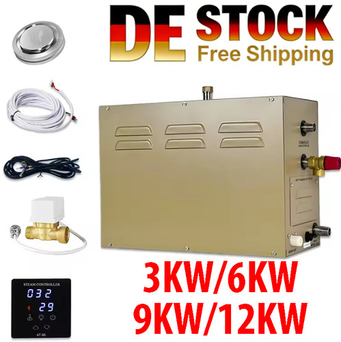 3kw 6kw 9kw dampfbadgenerator - 9kw,