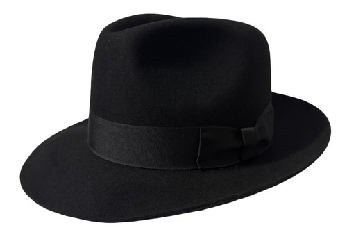 Herren schwarz wolle indiana - wolle,