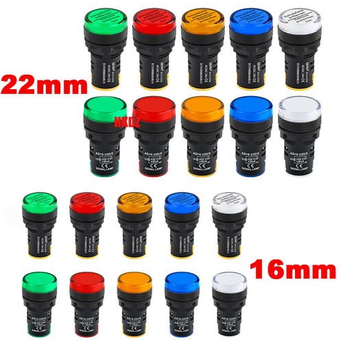 Led leuchtmelder 22mm - led, 16/22mm