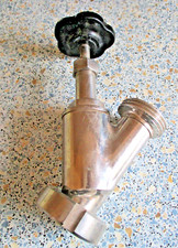 Schrägsitzventil  Milchgewinde Edelstahl