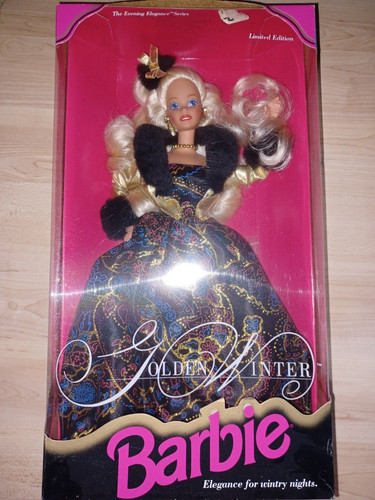 Barbie puppe golden winter - barbie,