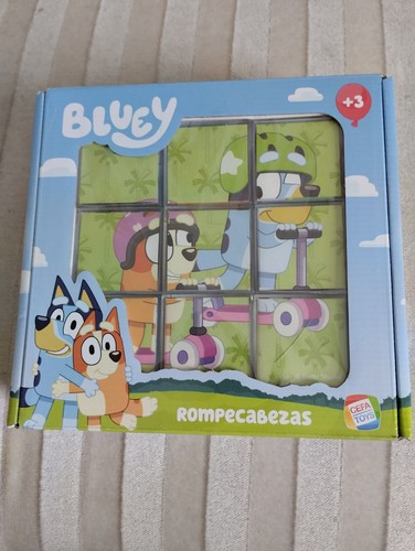 Bluey kinder würfel puzzle - bluey,