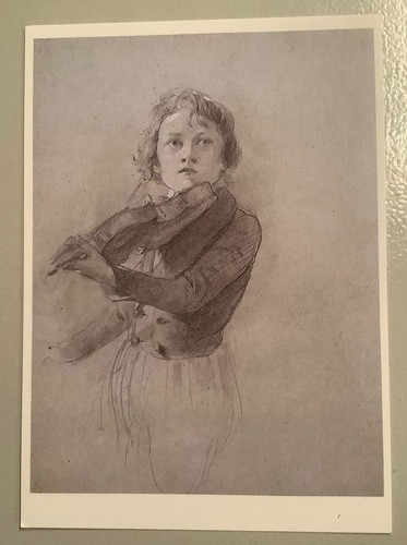 Postkarte violine - 1,