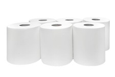 6 x Handtuchrollen geeignet für Tork M2 20 cm 2 lagig 140m Handtuchpapier Rollen