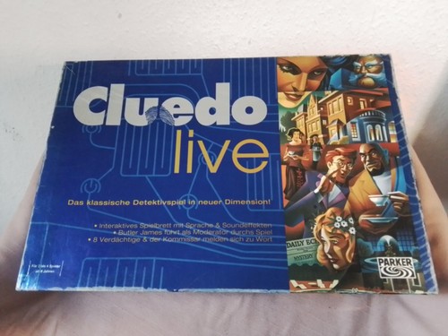 Cluedo live brettspiel - live, parker