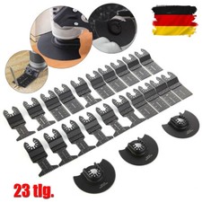 23tlg Sägeblatt Multifunktionswerkzeug Zubehör Set Fein Bosch Makita Multitool