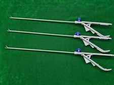 3pc Laparoskopische Gebogen Nadelhalter 5mmx330mm Wiederverwendbar Instrumente