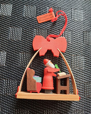 "GRAUPNER" HOLZMINIATUR  - RARITÄT AUS CROTTENDORF