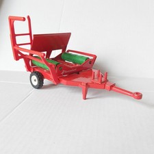 Siku Farmer 2266 Kverneland Rundballenwickler ❤ Rot Landmaschine Anhänger 2000er
