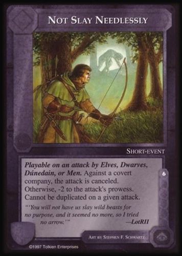 Not slay needlessly - not, lidless