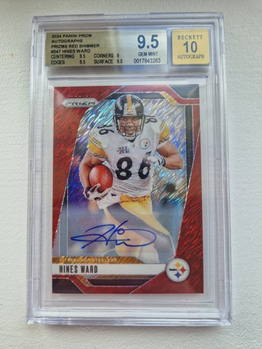 2024 panini prizm hines ward - prizm,