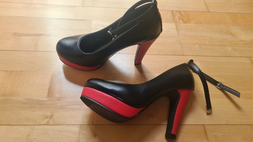 High heels pumps schwarz - gr.39,