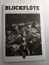 FANZINE ULTRAS FLYER BLOCKFLÖTE #218 MÖNCHENGLADBACH v VFL BOCHUM 2024/2025