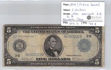 USA - 5 DOLLARS 1914 NEW YORK