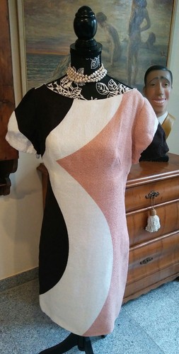 Couture damenkleid rohseide - couture,