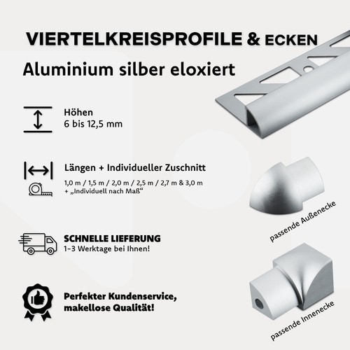 Fliesenschiene fliesenprofil - fliesenschiene,