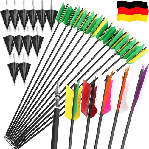 12x carbonpfeile zoll flu - 12x,