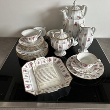 Fürstenberg Grecque Moosrose für 6 Personen, 22-teilig - NUR Selbstabholung