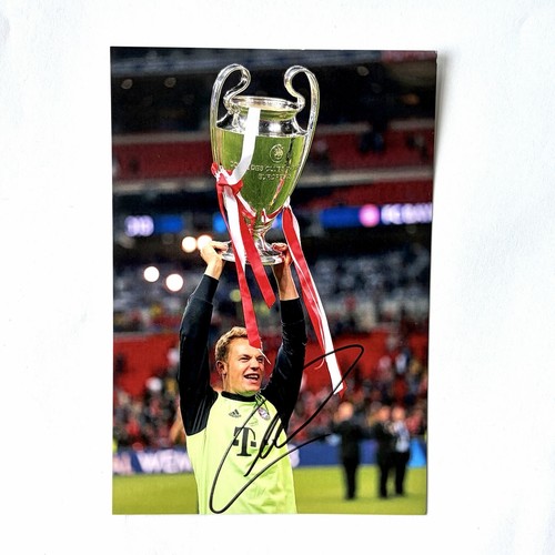 Manuel neuer signiert foto - neuer,