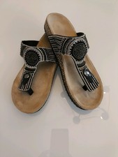 Sandalen Zehentrenner Gr. 38