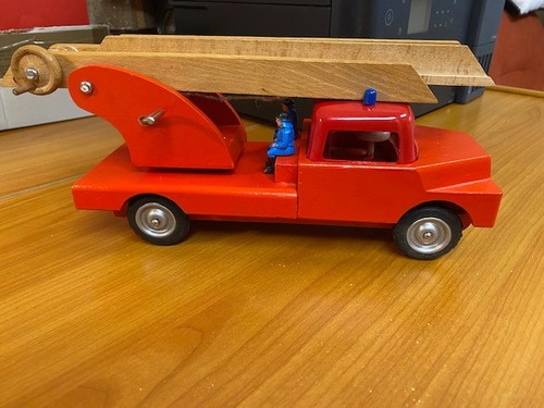 Ddr holzfeuerwehr drehleiter - holzfeuerwehr,