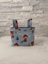 Lenkertasche fuchs hellblau - fuchs, |