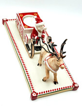 Selten Villeroy Boch Weihnachten Szene Santa Schlitten Renntier Teelicht