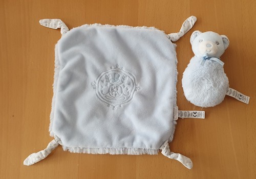 Kaloo schmusetuch bär blau - bär,