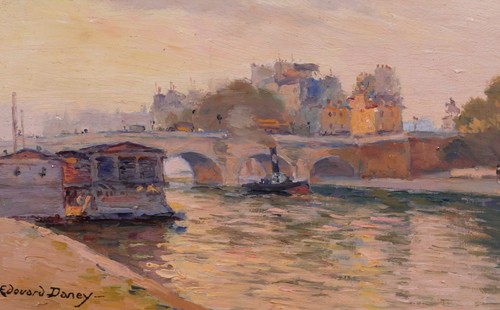 Gemälde antik edouard daney - edouard,