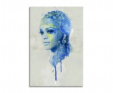 60x90cm Rihanna Aqua Wandbild