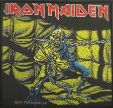 Iron maiden patch aufnäher - iron, #
