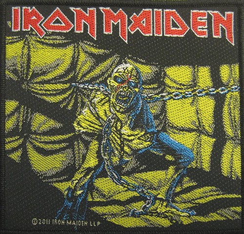 Iron maiden patch aufnäher - maiden,