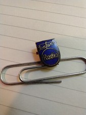 Tonfunk Radio Abzeichen Badge Email. Grundig