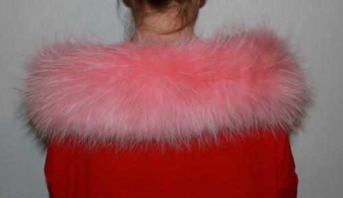 Xxxxl pelz fell kragen kapuze - xxxxl,