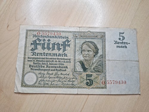 Rentenmark rentenbank berlin - rentenmark,