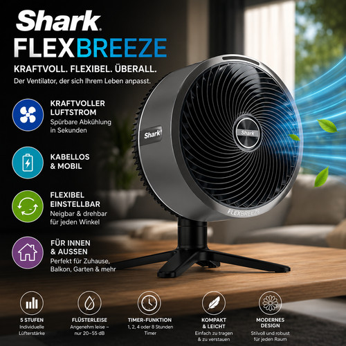 Shark fa150eu flexbreeze - shark,