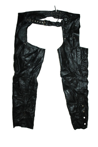 Leather world leder chaps - leather,